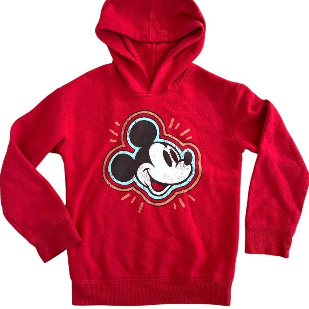 Disney Hoodie Kids Mickey Mouse Sweatshirt Hooded Pocket Travel Vacation Youth 7 - Picture 7 of 8